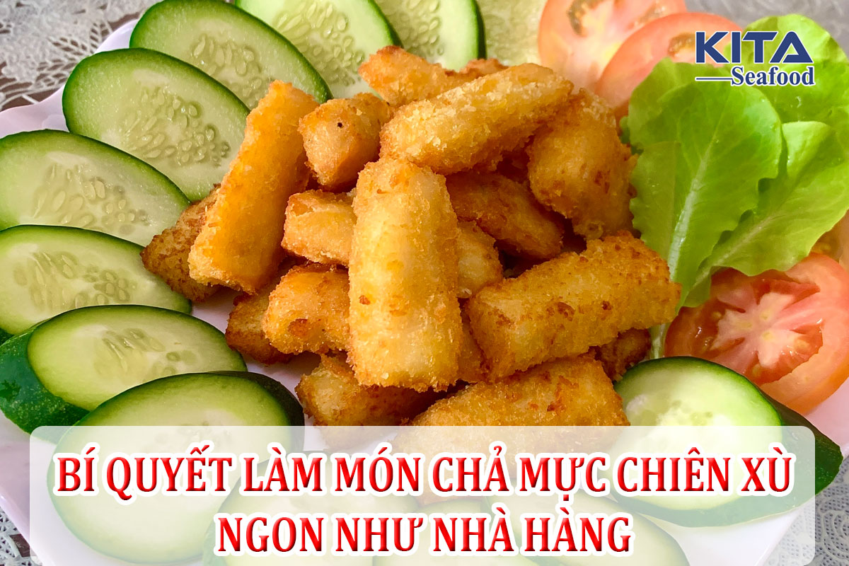 chả mực chiên xù