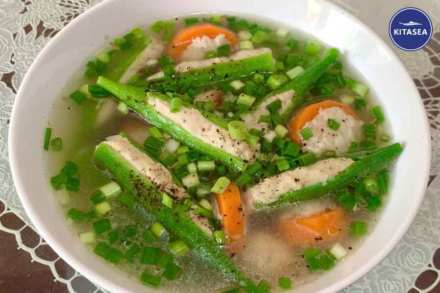 canh dau bap cha ca
