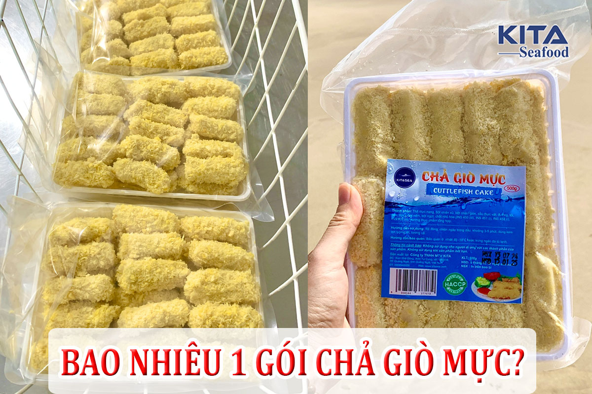 chả giò mực