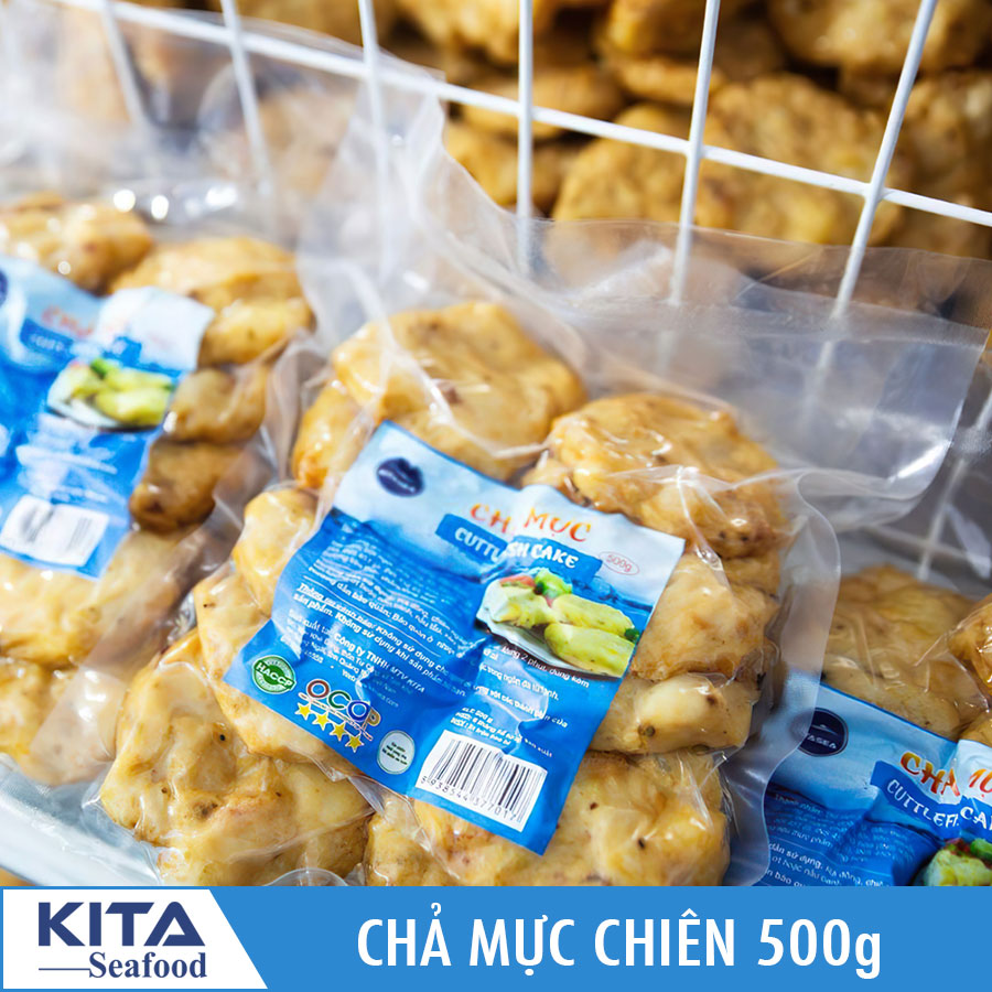 cha muc chien 500g