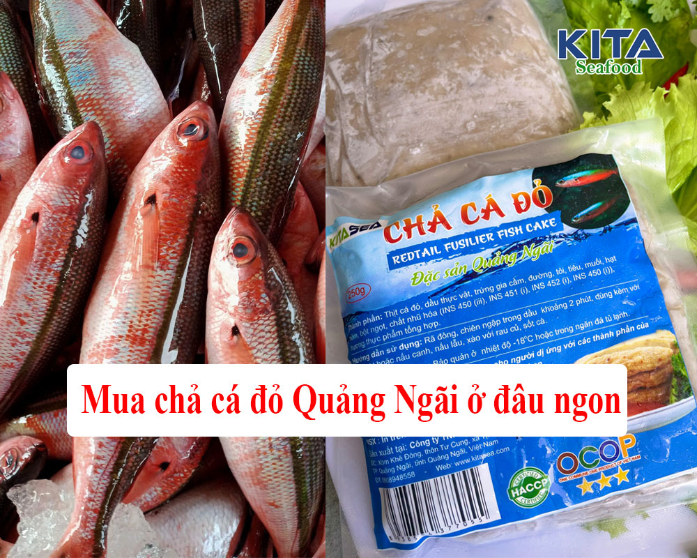 MUA CHẢ CÁ ĐỎ QUẢNG NGÃI Ở ĐÂU NGON