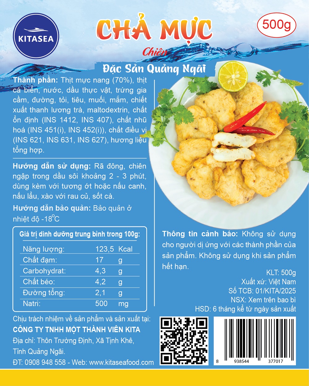 NHÃN CHẢ MỰC CHIÊN