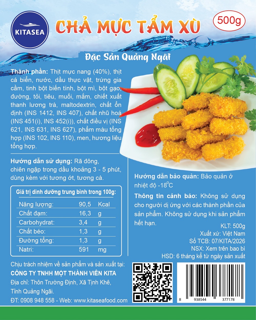 NHÃN CHẢ MỰC TẨM XÙ